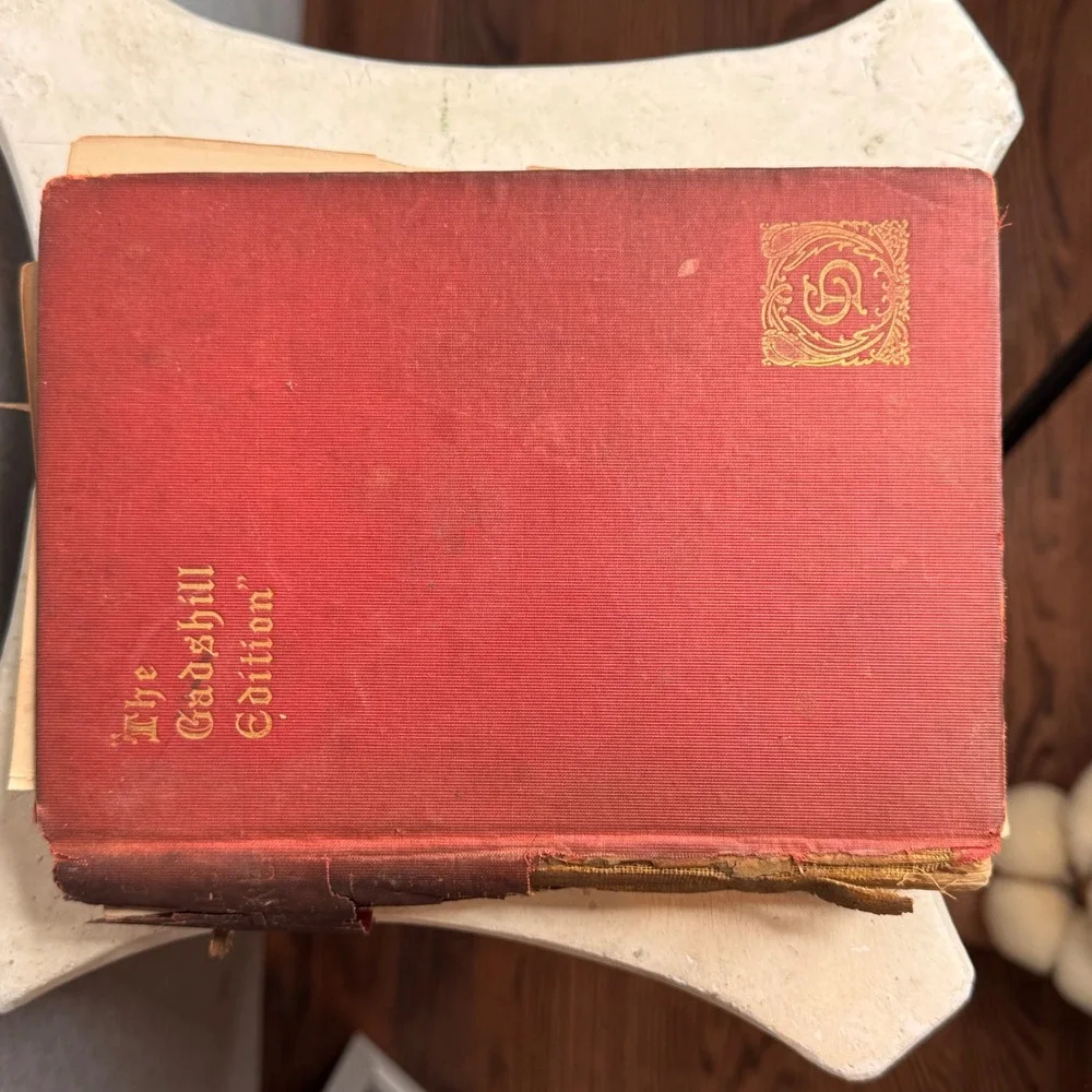 Life of Charles Dickens John Forster 2 Vol Set‎ 1899 Gadshill Chapman Hall